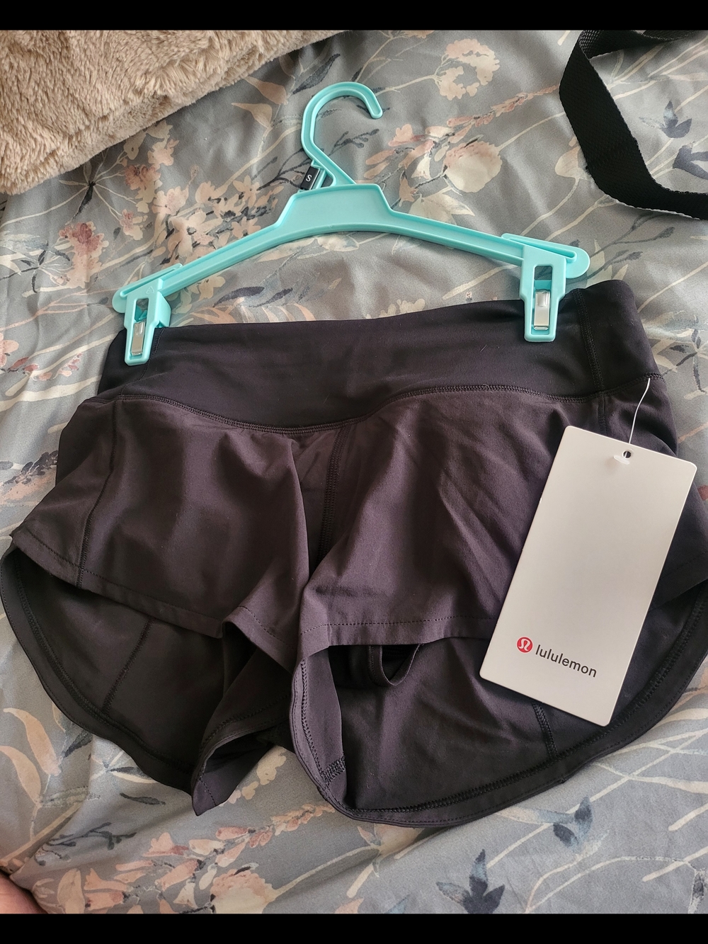 lululemon athletica Black Speed Up Lined Short